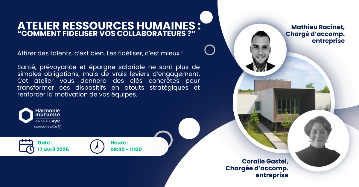 Atelier RH Comment fidéliser vos collaborateurs - 1704